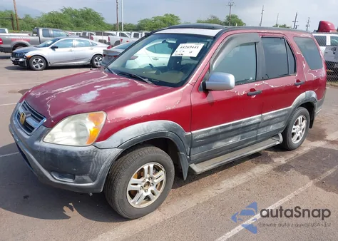 2002 Honda Cr-V Ex из США, поврежденный, VIN JHLRD78872C048307